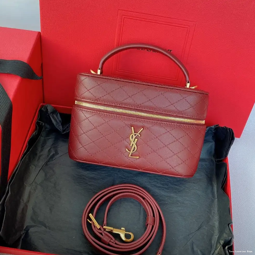 Tony Luxuries bag YSL Gaby vanity lambskin in 0613